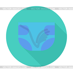 Diaper - vector image