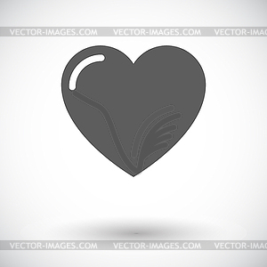 Heart icon - vector image