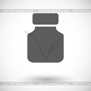 Jar icon - vector image