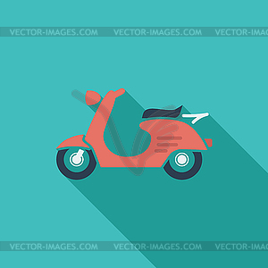 Scooter - vector image