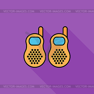 Baby monitor - vector clipart