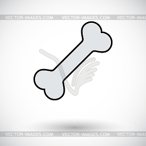 Dog bone - vector clip art