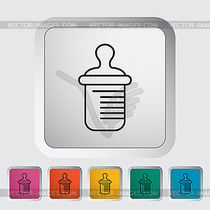 Feeding bottle - vector clipart