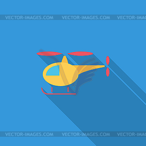 Helicopter - vector clipart