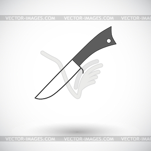 Knife icon - vector clip art