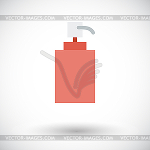 Tube icon - vector image