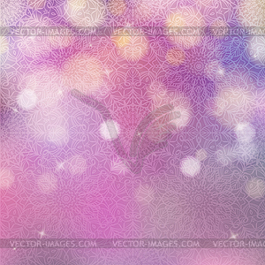 Background with mandala pattern - vector image