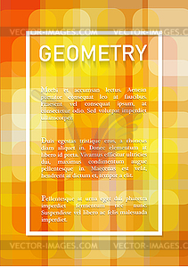 Abstract geometric background - vector EPS clipart