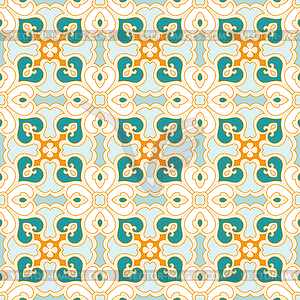 Seamless arabic pattern - vector image