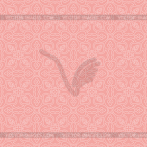 Seamless arabic pattern - vector clipart