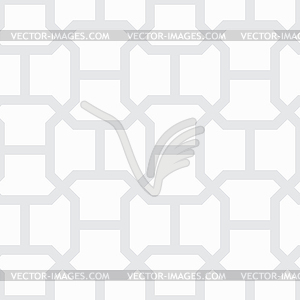 Simple geometric pattern - gray lines - vector image