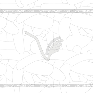 Geometric abstract pattern - halftone seamless - vector clip art