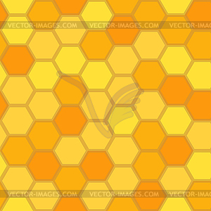 Seamless, Digital Tessellate Honeycomb Pattern - vector clipart