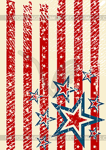 USA Flag - vector image