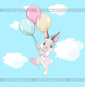 Birthday Bunny - vector image