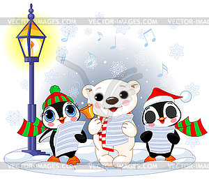 carolers free clipart