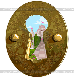 Keyhole - vector clipart