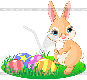 Easter Bunny - vector clip art