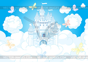 Magic Castle - vector clipart