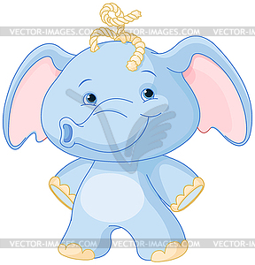 Baby Elephant - vector clip art