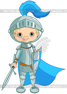 Brave Knight - vector image