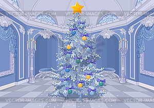 Decorated Christmas Tree - vector image