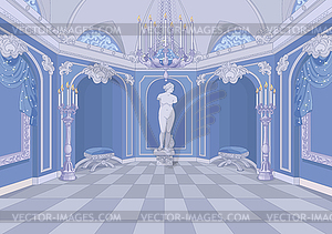 Palace Hall - vector clipart