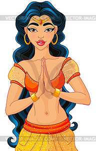 Princess Jasmine - vector image