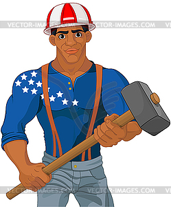 Worker - vector image