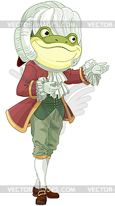 Footman Frog - vector clip art