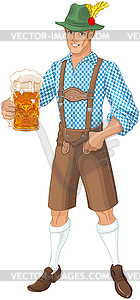 Oktoberfest Guy - vector image