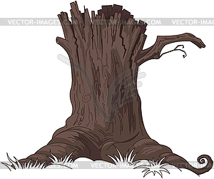 Tree Stump - vector image