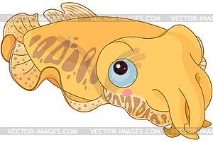 Cuttle Fish - vector image