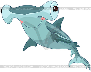 Hummer Shark - vector clipart / vector image