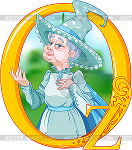 Good Witch of North - vector clip art