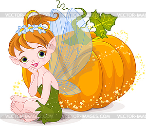 Halloween Fairy - vector image