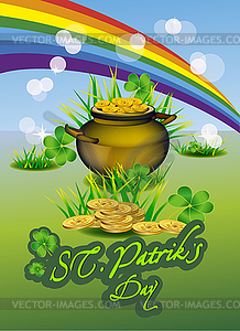   St. Patrick's Day symbols. Vector illustration - vector clipart