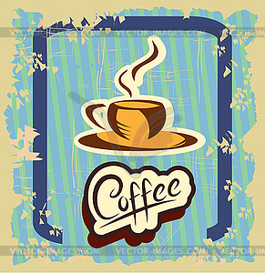 Coffee shop illustration design elements vintage vector - vector clipart