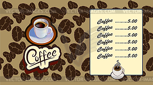 Coffee shop illustration design elements vintage vector - vector clip art