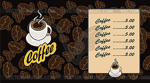 Coffee shop illustration design elements vintage vector - vector clipart / vector image