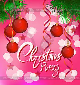 I Wish You A Merry Christmas And Happy New Year.Vector  - vector clip art