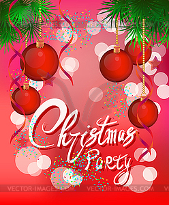 I Wish You A Merry Christmas And Happy New Year.Vector  - vector clipart