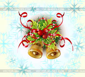 I Wish You A Merry Christmas And Happy New Year.Vector  - vector clipart