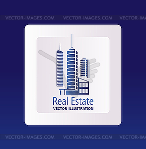 Vector icons Real Estate - vector clipart