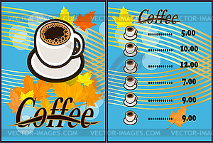 Coffee shop design elements vintage - vector clip art