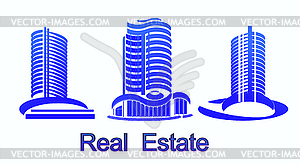 Set of vector icons Real Estate - vector clipart / vector image