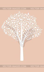 Cherry tree - vector image