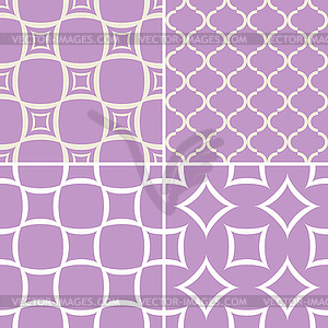 Decorative patterns set - vector clipart