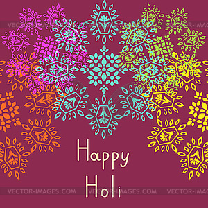 holi festival clipart