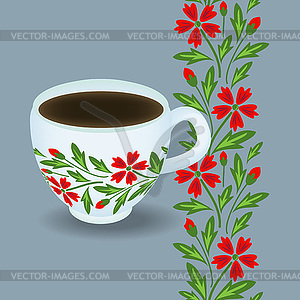 Cup design - vector clipart